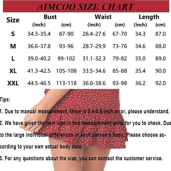 AIMCOO Women's Short Sleeve Wrap Dress Floral Print V Neck Waisted Ruffle Hem - Picture 5 of 7